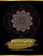 Mandala Coloring Book: Black Cover