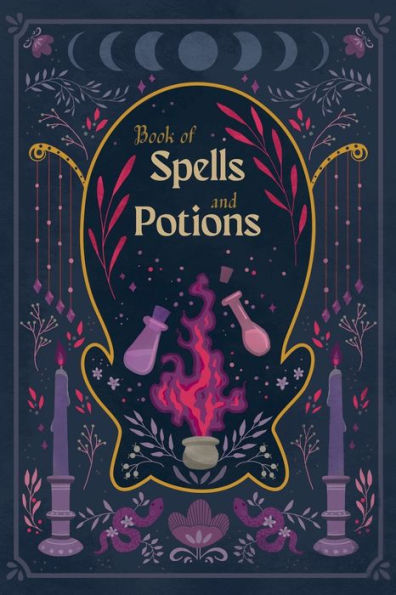 Book of Spells and Potions: Blank Lined Notebook Journal Diary
