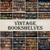 Title: Vintage Bookshelves: Scrapbook Paper Pad, Author: Nifty Crafty House