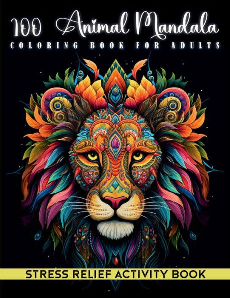 Animal Mandala Coloring Book