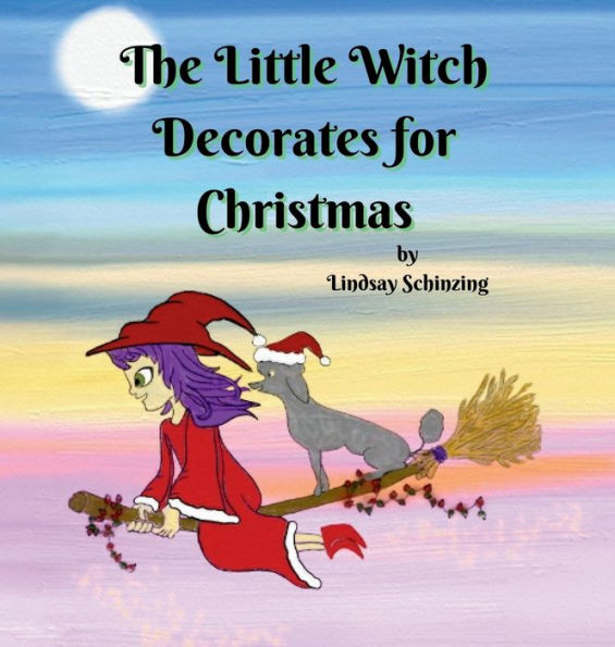 The Little Witch Decorates for Christmas