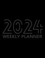 2024 Weekly Planner: 12 Month Calendar, Yearly Weekly Organizer Book for Activities and Appointments with To-Do List, Agenda for 52 Weeks