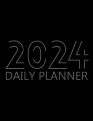 Title: 2024 Daily Planner: 12 Month Organizer, Agenda for 365 Days, One Page Per Day with Priorities and To-Do List, Hourly Organizer Book, Author: Future Proof Publishing