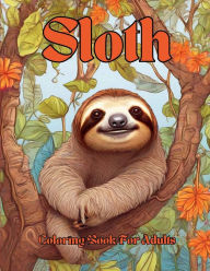 Title: Sloth Coloring Book for Adults, Author: Necea