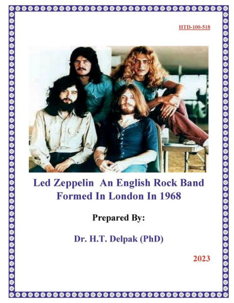 Led Zeppelin An English Rock Band Formed In London In 1968