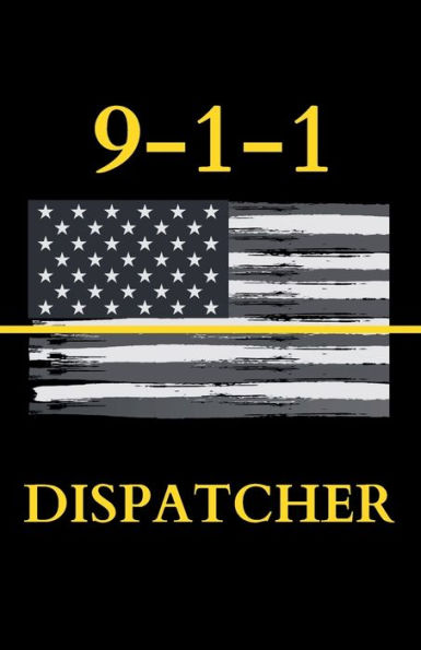 911 Dispatchers 2024 Planner: American Flag: