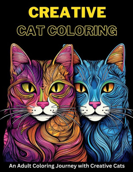 Cat Coloring Book for Adults: 101 Cats Adult Coloring Pages