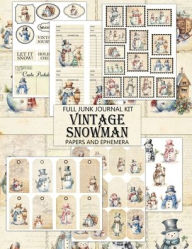 Title: Vintage Snowmen: Scrapbook Paper Pad, Author: Nifty Crafty House