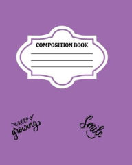 Title: Convenient Composition Notebook: For College and High School Students: 100 page Notebook, With A 