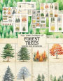 Vintage Forest Trees: Junk Journal Kit