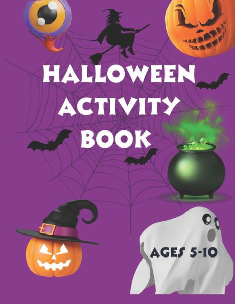 Halloween Activity book: Halloween Activity book for kids