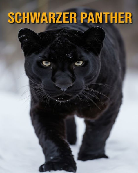 Schwarzer Panther: Buch mit lustigen Fakten für Kinder