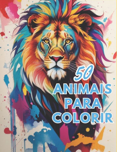 50 animais para colorir