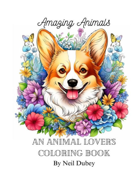 Awesome Animals: An Animal Lover's Coloring Book