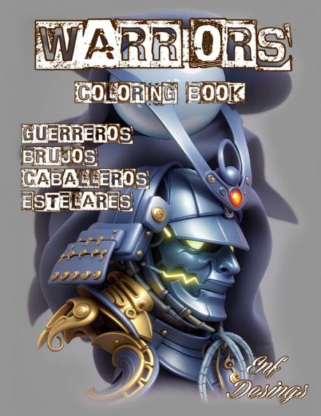 Warriors coloring book