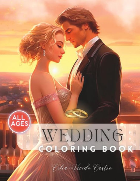 Wedding Coloring book girls: Also for kids and teenagers
