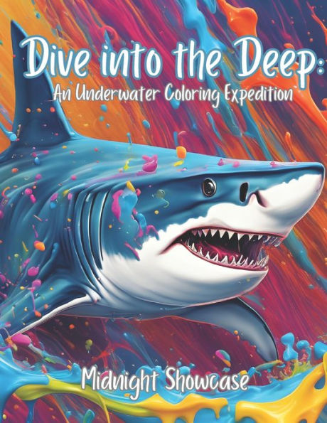 Dive into the Deep: An Underwater Coloring Expedition