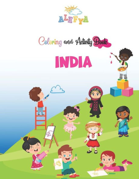Coloring & Activity Book - India