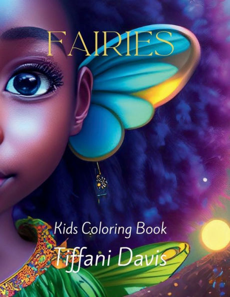 Fairies: Kids Coloring Book