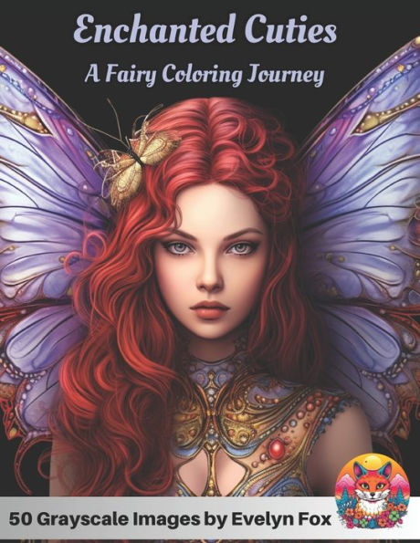 Enchanted Cuties: A Fairy Coloring Journey: Faeries and Fae: An Adult Coloring Book Journey Through a Magical Realm of Beautiful Girls, Fantasy Flowers, & Captivating Artwork Dive into a Magical Realm with Adult Coloring Pages Showcasing Fantasy Fairies