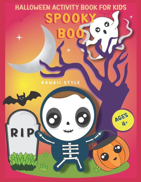 Halloween Activity Book for Kids: SPOOKY BOO