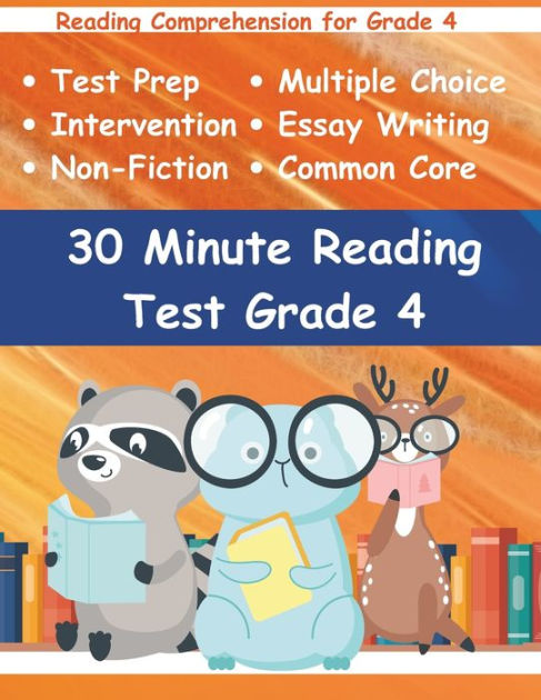 30 Minute Reading Test Grade 4: Reading Comprehension for 4th Grade by ...