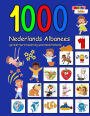 1000 Nederlands Albanees geïllustreerd tweetalig woordenschatboek: Kleurrijke editie