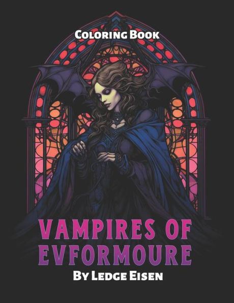 Vampires Of Evformoure Coloring Book