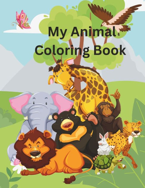 My Animal Coloring Book by Danielle A. Simpson, Paperback | Barnes & Noble®