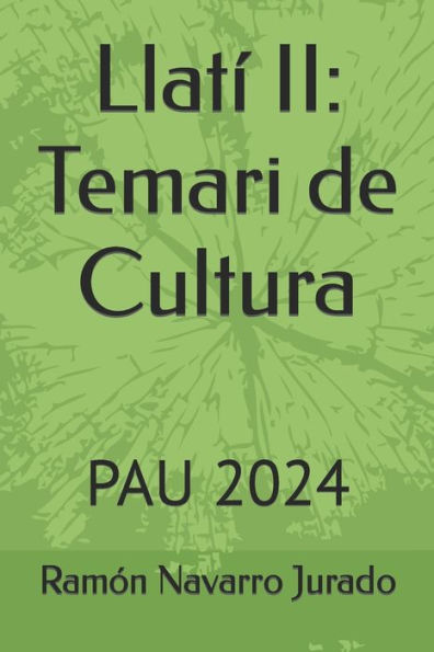Llatí II: Temari de Cultura: PAU 2024