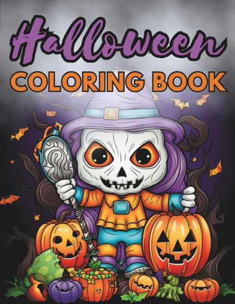 Halloween Coloring Book: Coloring Pages for Kids