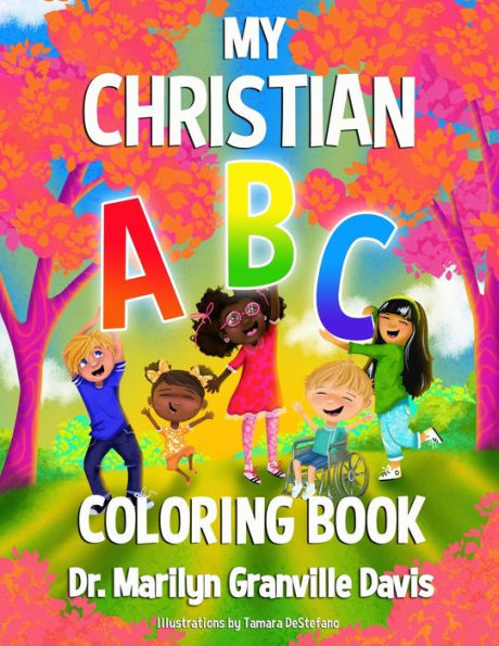 My Christian ABC Coloring Book