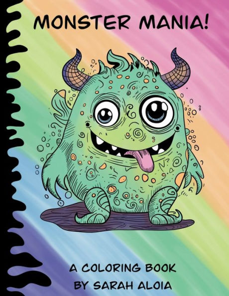 Monster Mania: A Coloring Book