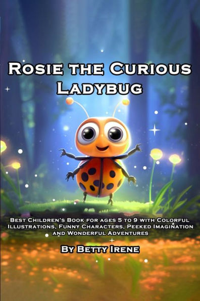 Rosie: The Curious Ladybug: Best Children's Book for ages 5 to 9 with Colorful Illustrations, Funny Characters, Peeked Imagination and Wonderful Adventures
