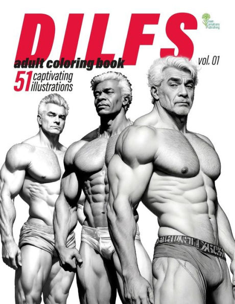 DILF's vol. 01: Adult coloring book