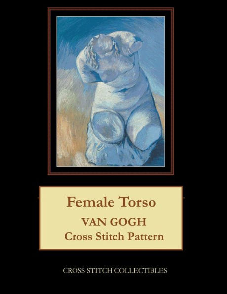 Female Torso: Van Gogh Cross Stitch Pattern