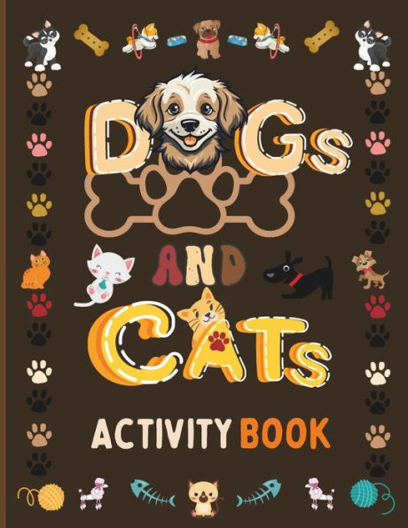 Dogs & Cats Activity Book