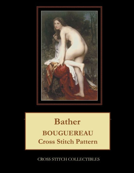 Bather: Bouguereau Cross Stitch Pattern