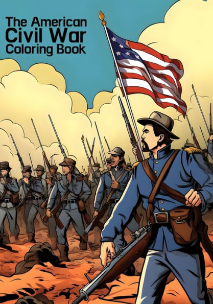 American Civil War: Coloring Book
