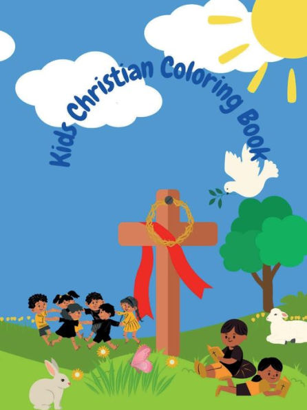 Kids Christian Coloring Book: 24 Fun Coloring Pages For Kids: