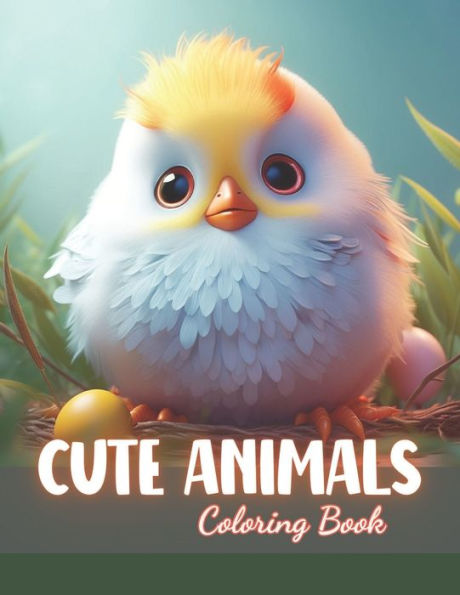 Cute Animals Coloring Book for Kids: High-Quality and Unique Coloring Pages