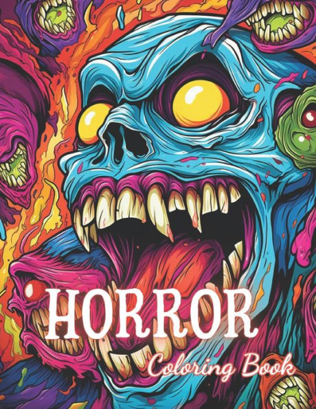 Horror Coloring Book for Adult: New and Exciting Designs