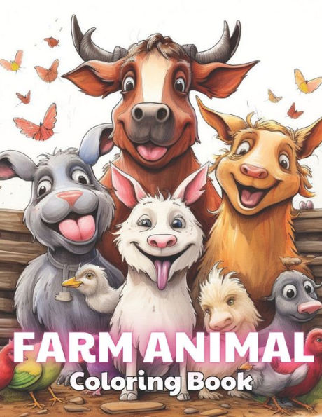 Farm Animal Mandala Coloring Book: 100+ Unique and Beautiful Designs