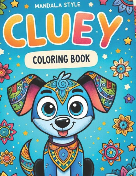 Cluey Alternative Coloring Book - Mandala style