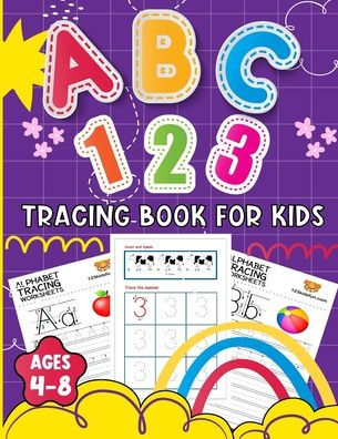 ABC 123: Tracing Book For Kids