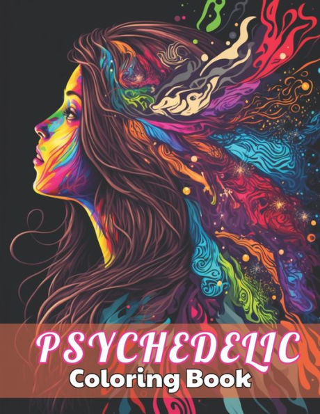 Psychedelic Coloring Book: High-Quality and Unique Coloring Pages