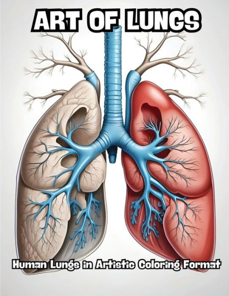 Art of Lungs: Human Lungs in Artistic Coloring Format