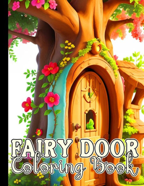 Fairy Door Coloring Book