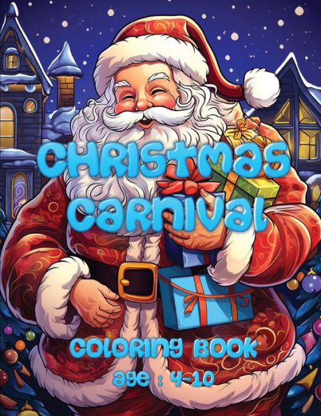 Christmas Carnival Coloring Book
