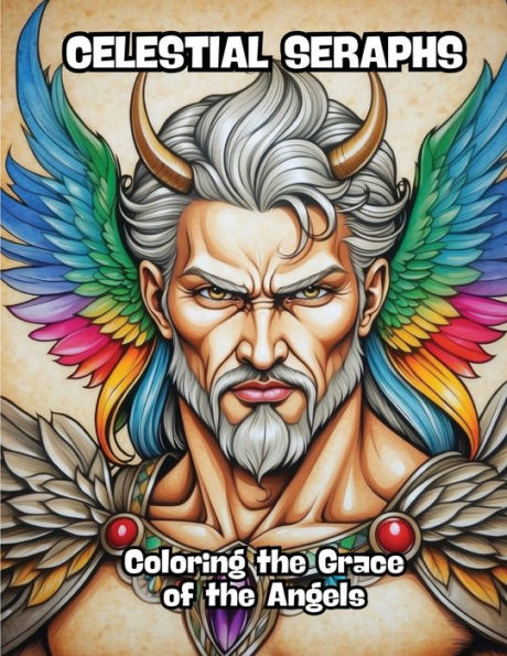 Celestial Seraphs: Coloring the Grace of the Angels